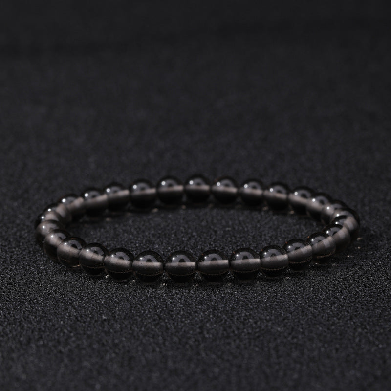 Natural Tea Obsidian Bracelet