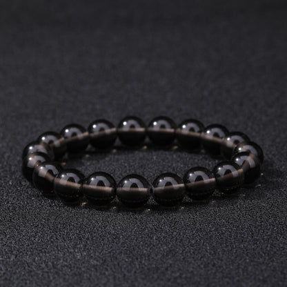 Natural Tea Obsidian Bracelet