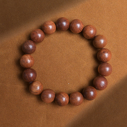 Authentic Burmese Rosewood Jade Bracelet