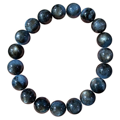 Natural Starlight Devil Blue Cat's Eye Aquamarine Bracelet