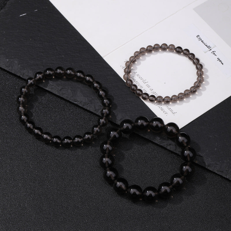 Natural Tea Obsidian Bracelet