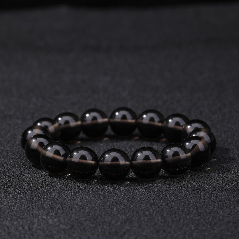 Natural Tea Obsidian Bracelet