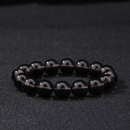 Natural Tea Obsidian Bracelet