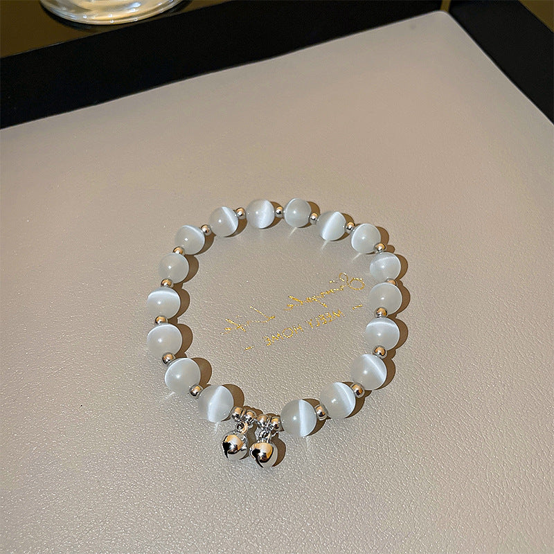 Diamond Butterfly Cat's Eye Bracelet