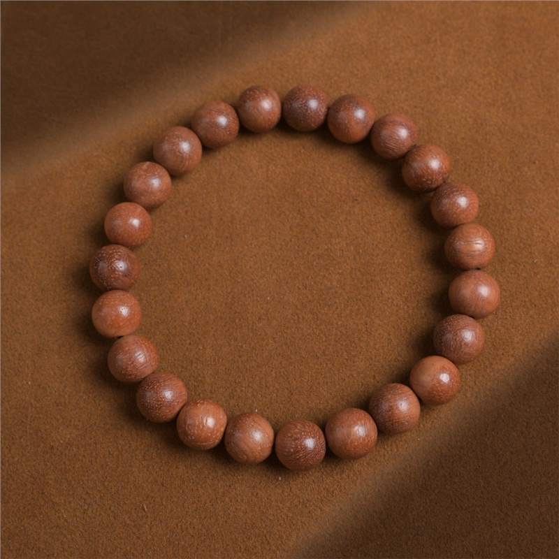 Authentic Burmese Rosewood Jade Bracelet