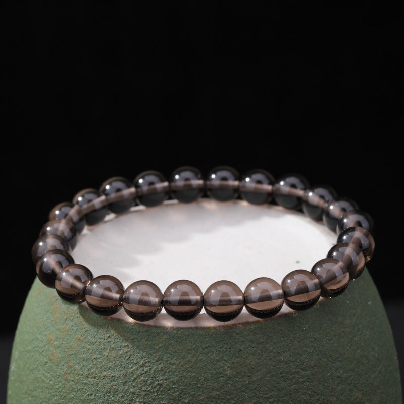 Natural Tea Obsidian Bracelet