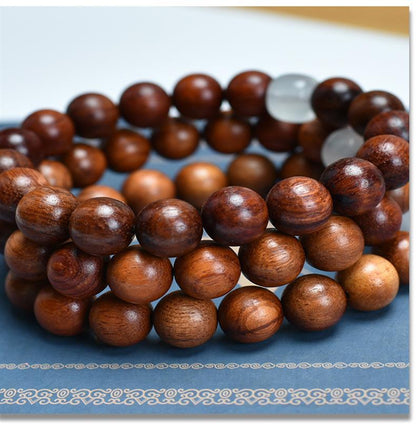 Authentic Burmese Rosewood Jade Bracelet